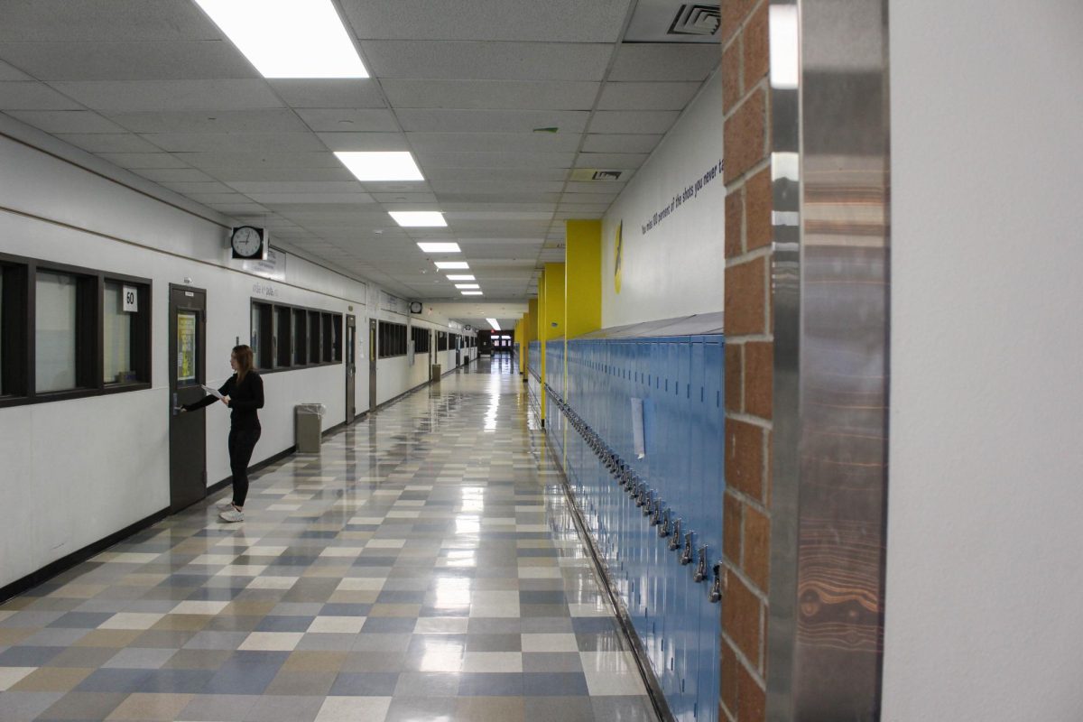 A shot of the Big Sky High School hallways, Jan. 14, 2025. 