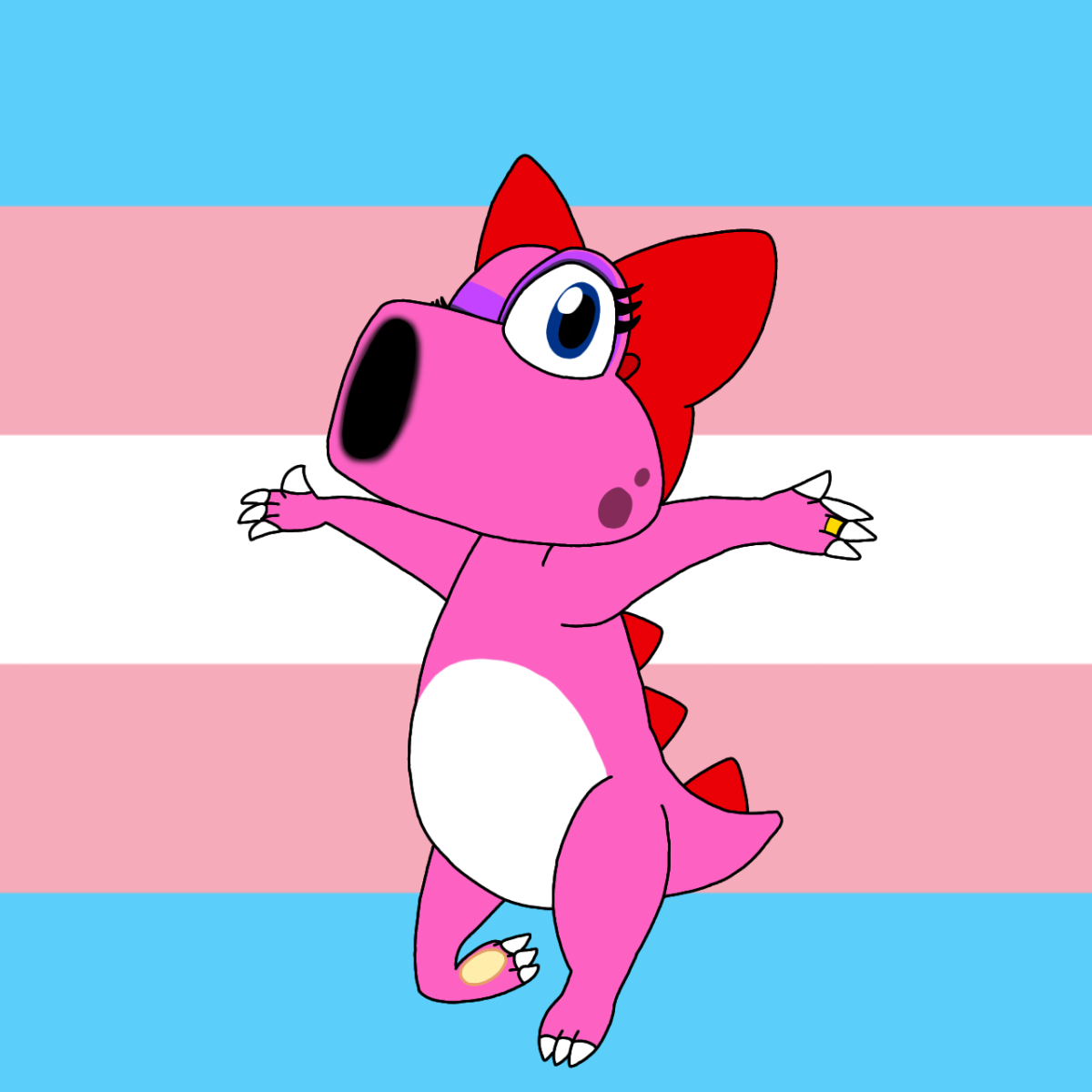 Birdo graphic created by Ashlynn Lewis. 