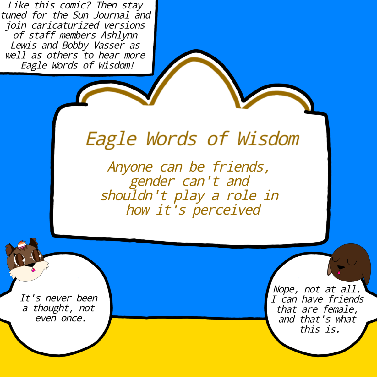 Comic: Eagle Words of Wisdom